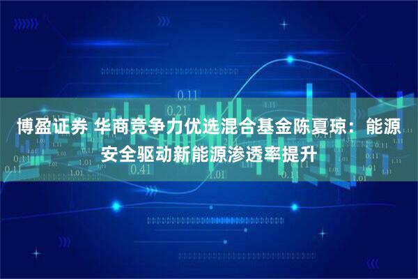 博盈证券 华商竞争力优选混合基金陈夏琼：能源安全驱动新能源渗透率提升